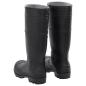 Preview: Gummistiefel Schwarz Größe 42 PVC