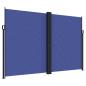 Preview: Seitenmarkise Ausziehbar Blau 220x600 cm