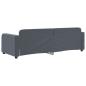 Preview: Tagesbett Dunkelgrau 80x200 cm Samt