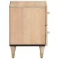 Preview: Nachttische 2 Stk. 40x33x46 cm Massivholz Mango
