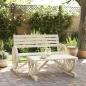 Preview: ARDEBO.de - 2-tlg. Garten-Lounge-Set Massivholz Tanne