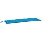 Preview: Gartenbank-Auflagen 2 Stk. Hellblau 150x50x7 cm Oxford-Gewebe