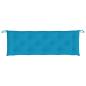Preview: Gartenbank-Auflagen 2 Stk. Hellblau 150x50x7 cm Oxford-Gewebe