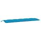 Preview: Gartenbank-Auflagen 2 Stk. Hellblau 180x50x7 cm Oxford-Gewebe