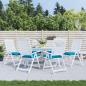 Preview: ARDEBO.de - Palettenkissen 6 Stk. Hellblau 50x50x7 cm Oxford-Gewebe