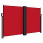 Preview: Seitenmarkise Ausziehbar Rot 140x1000 cm