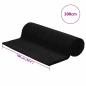 Preview: Fußmatte Schwarz 100x300 cm Kokosfaser Getuftet