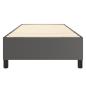 Preview: Boxspringbettgestell Grau 80x200 cm Kunstleder