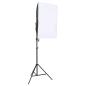 Preview: Fotostudio-Set mit Beleuchtung und Hintergrund