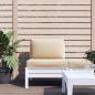 Preview: ARDEBO.de - Palettenkissen 2-tlg. Beige Oxford-Gewebe