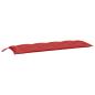 Preview: Gartenbank-Auflagen 2 Stk. Rot 150x50x7 cm Oxford-Gewebe