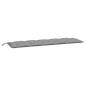 Preview: Gartenbank-Auflagen 2 Stk. Grau 180x50x7 cm Oxford-Gewebe
