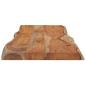Preview: Tischplatte 120x40x2,5cm Rechteckig Massivholz Akazie Baumkante