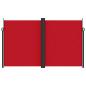 Preview: Seitenmarkise Ausziehbar Rot 200x1000 cm