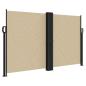 Preview: Seitenmarkise Ausziehbar Beige 140x1000 cm