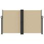 Preview: Seitenmarkise Ausziehbar Beige 140x1000 cm