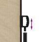 Preview: Seitenmarkise Ausziehbar Beige 140x1000 cm
