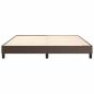 Preview: Boxspringbettgestell Braun 180x200 cm Kunstleder