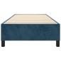 Preview: Boxspringbettgestell Dunkelblau 80x200 cm Samt