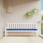 Preview: ARDEBO.de - Gartenbank-Auflage Königsblau 200x50x7 cm Oxford-Gewebe