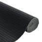 Preview: Paravent Schwarz Breite 250 cm Höhe 165 cm Bambus