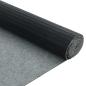 Preview: Paravent Schwarz Breite 250 cm Höhe 165 cm Bambus