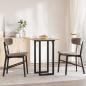 Preview: ARDEBO.de - Esstisch-Gestell in O-Form 80x40x73 cm Stahl