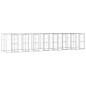Preview: ARDEBO.de - Outdoor-Hundezwinger Verzinkter Stahl 19,36 m²