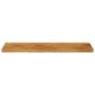 Preview: Tischplatte 80x30x3,8 cm Rechteckig Massivholz Mango