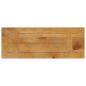Preview: Tischplatte 80x30x3,8 cm Rechteckig Massivholz Mango