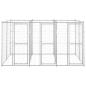Preview: Outdoor-Hundezwinger Verzinkter Stahl 7,26 m²