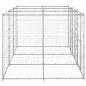 Preview: Outdoor-Hundezwinger Verzinkter Stahl 7,26 m²