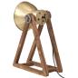 Preview: Schreibtischlampe 25 W Antik-Messing 30x17x40 cm E27
