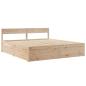 Preview: Massivholzbett ohne Matratze 200x200 cm Kiefer