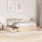 Preview: ARDEBO.de - Massivholzbett ohne Matratze 135x190 cm Kiefernholz