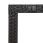 Preview: 3-tlg. Bistro-Set mit Kissen Schwarz Poly Rattan und Akazie