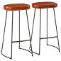 Preview: ARDEBO.de - Gavin-Barhocker 2 Stk. 44x37,5x78 cm