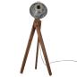 Preview: Stehleuchte 25 W Vintage Silbern 45x45x120 cm E27