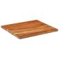 Preview: Tischplatte 100x80x3,8 cm Rechteckig Massivholz Akazie