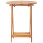 Preview: 3-tlg. Bistro-Set Anthrazit Stoff und Massivholz