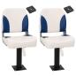 Preview: ARDEBO.de - Bootssitze mit Podest 2 Stk. 360° Drehbar