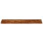 Preview: Tischplatte 110x20x3,8 cm Rechteckig Altholz Massiv