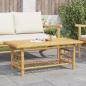 Preview: ARDEBO.de - Couchtisch 110x55x45 cm Bambus