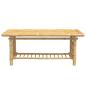 Preview: Couchtisch 110x55x45 cm Bambus
