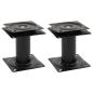 Preview: ARDEBO.de - Bootssitz-Podeste 2 Stk. 360° Drehbar Stahl