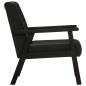 Preview: Sessel Schwarz Echtleder