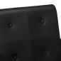 Preview: Sessel Schwarz Echtleder