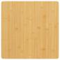 Preview: ARDEBO.de - Tischplatte 50x50x1,5 cm Bambus