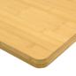 Preview: Tischplatte 50x50x1,5 cm Bambus