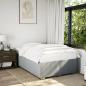 Preview: ARDEBO.de - Bettgestell ohne Matratze Hellgrau 120x200 cm Stoff